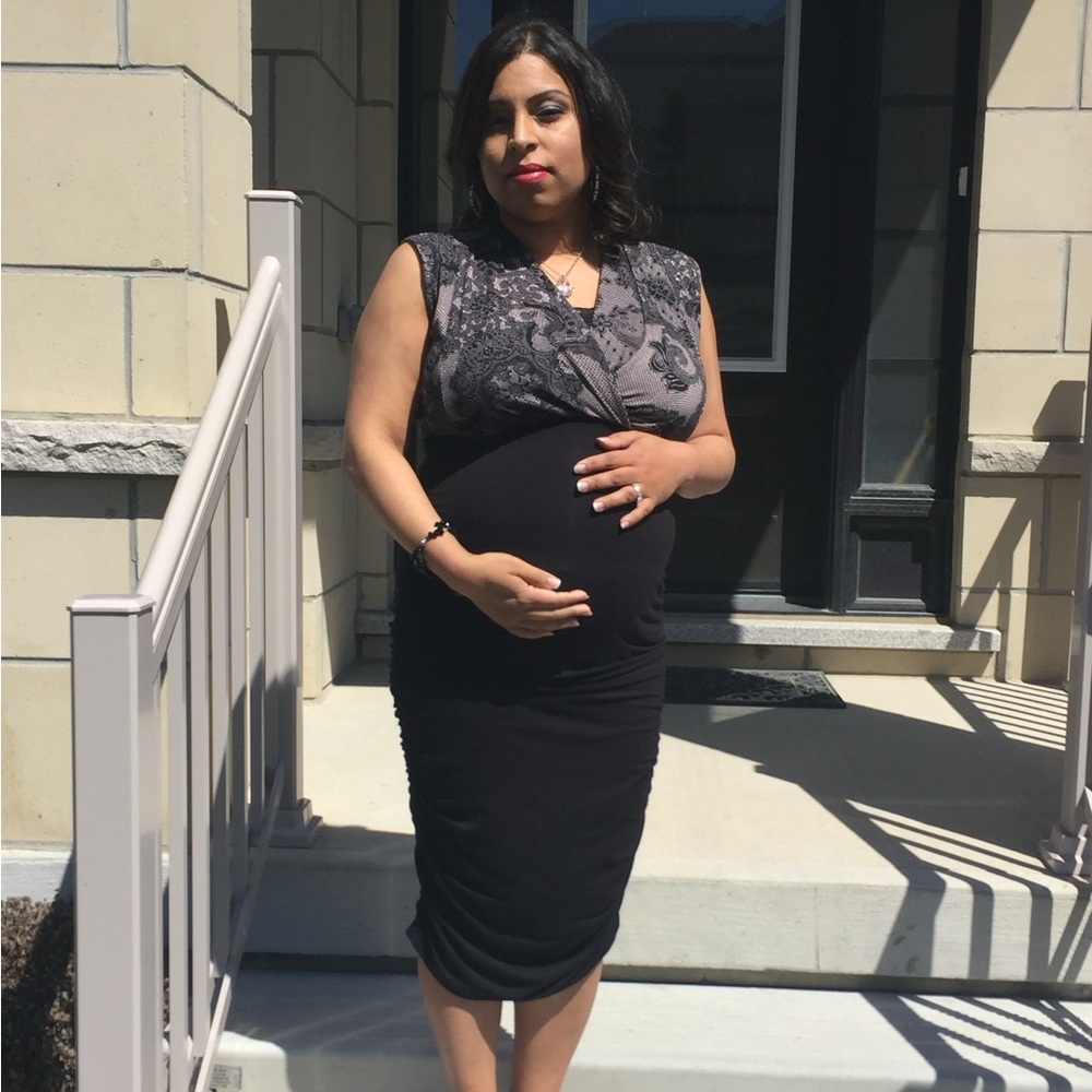 Size M Ripe maternity dress - Picture 3 of 3